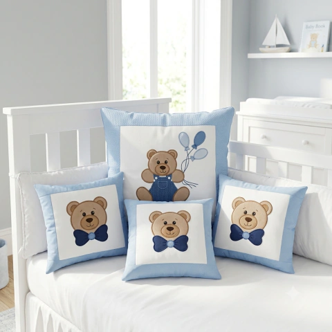 Conjunto de Almofadas Ursinhos