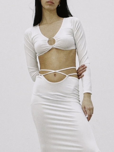 Top Naoki white