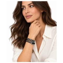 Pulsera Cuero 2 vueltas - comprar online