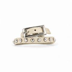 Pulsera Cuero 2 vueltas - Divinos Abalorios