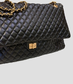 Cartera XL, Bolso Matelasse con solapa y cadena. Big Zoe - comprar online