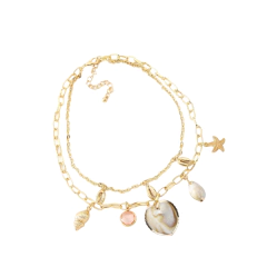 Collar Charms Caracoles