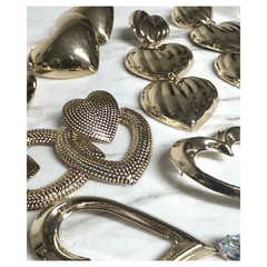 Aros Corazón Bombé