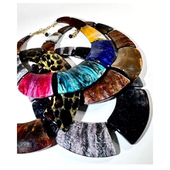 Collar Resina Circle Animal