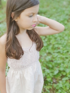 Vestido Siria Rosa Viejo - comprar online