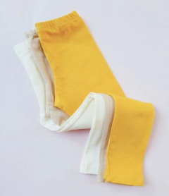 Calza Magnolia Mostaza - comprar online