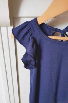 Remera Girasol Azul