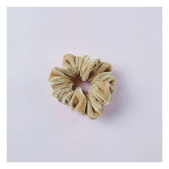 Scrunchie Velvet Camel en internet