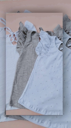 Remera Girasol Gris