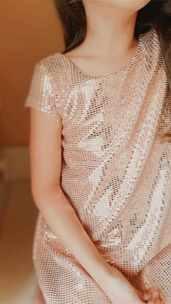 Vestido Shine Rosé - comprar online
