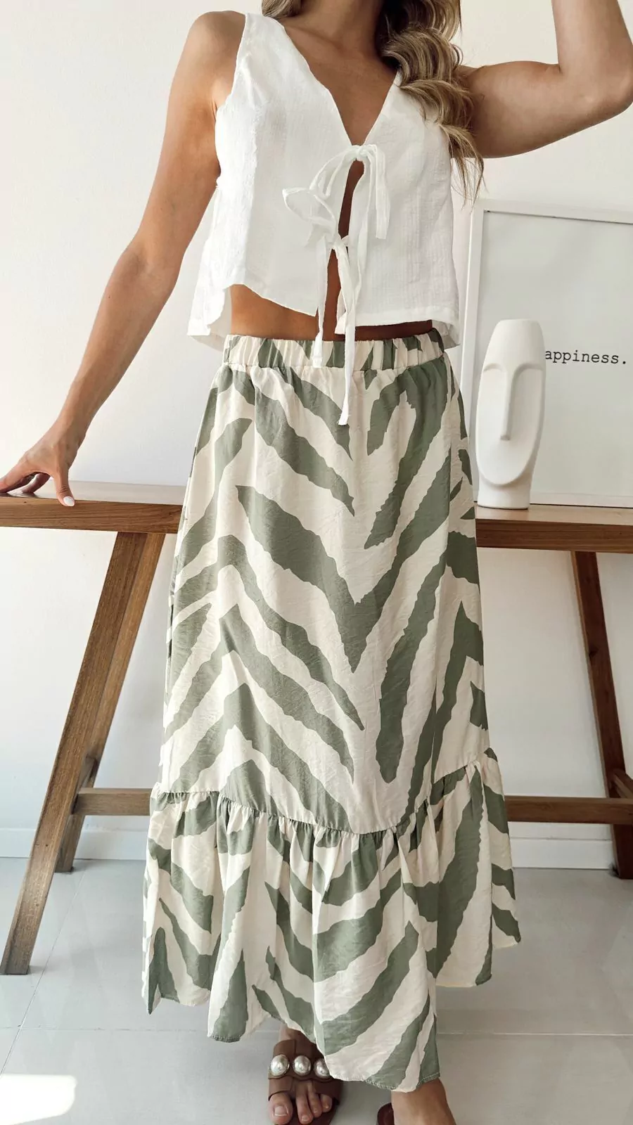 POLLERA CEBRA