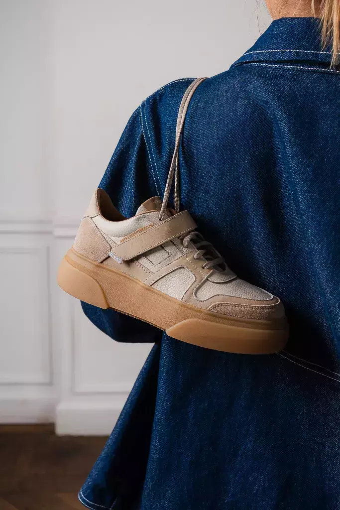 Zapatillas Mermas Beige