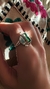 Anillo turmalina verde Itapoá