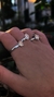Anillo Diamante Herkimer plata 950 - comprar online