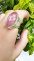 Anillo mega cuarzo rosado plata 950 en internet