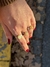 Anillos Opalos Australianos plata 950 - Ambar violeta Bs As