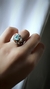 Anillo Angra aguamarina plata 950
