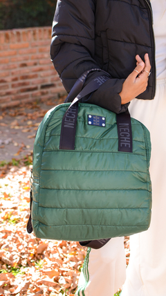 Mochi Houston matelasse bottle green