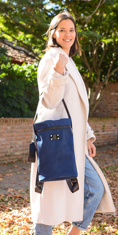 Matera Texas gamuza navy blue - comprar online