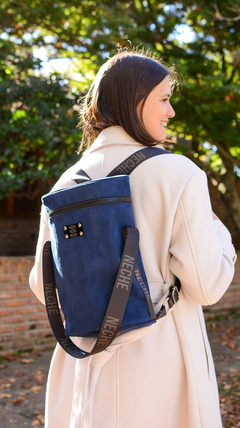 Matera Texas gamuza navy blue