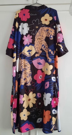 Kimono Rosaura Negro - Odorata