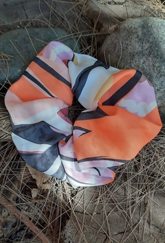 Scrunchies Genoveva Naranja - comprar online