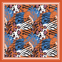 Pañuelo Cayetana Naranja - comprar online