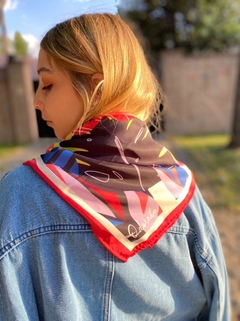 Pañuelo Raquel Rojo - comprar online