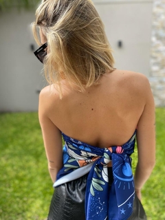 Pañuelo Belen Azul - tienda online