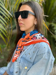 Pañuelo Cayetana Naranja - tienda online