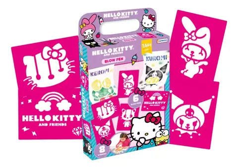 BLOWPEN MARCADORES AEROGRAFOS STENCIL HELLO KITTY