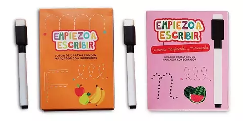 COMBO EMPIEZO A ESCRIBIR IMPRENTA Y CURSIVA