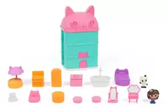 PLAYSET CASA DE MUÑECAS GABBY DOLLHOUSE LAS 3 MINI HABITACIONES + PERSONAJES en internet