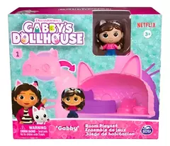 GABBY DOLLHOUSE HABITACIONES + 1 PERSONAJE Y ACCESORIOS - comprar online