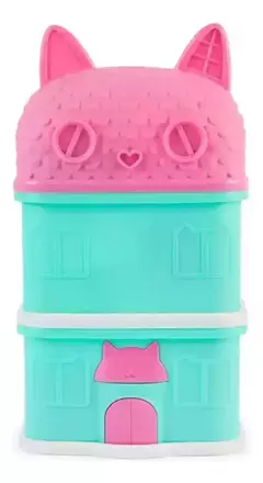 PLAYSET CASA DE MUÑECAS GABBY DOLLHOUSE LAS 3 MINI HABITACIONES + PERSONAJES - comprar online