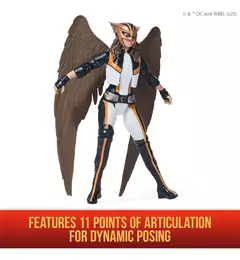 HAWKGIRL DE SUPERMAN 30CM 11 PÚNTOS DE ARTICULACION - tienda online