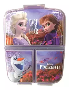 HERMETICO 3 DIVISIONES FROZEN - TAPER PLASTICO