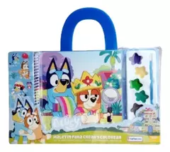 MALETIN PARA CREAR Y COLOREAR BLUEY