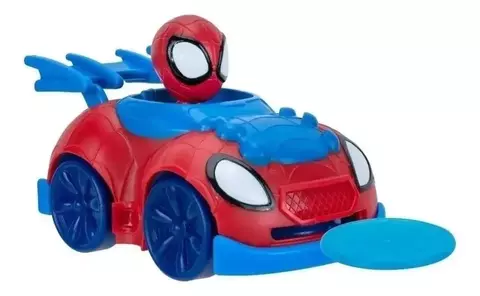 SPIDEY VEHICULO CON FIGURA INCORPORADA RUEDA SPIDEY Y SUS AMIGOS