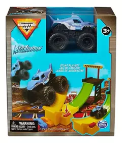 MONSTER JAM ACROBACIAS MEGALODON rampa
