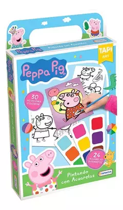 PINTANDO CON ACUARELAS PEPPA PIG - comprar online
