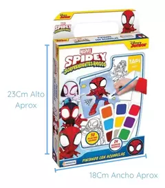 PINTANDO CON ACUARELAS SPIDEY en internet
