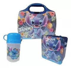 SET LUNCHERA CANTIMPLORA Y CAJA SANDWICH STITCH - comprar online