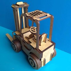 Empilhadeira 5 Unids. Mdf Crú P/montar 18,5x14,0x8,0 Cm na internet