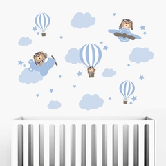 Combo Urso Aviador Azul na internet