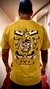 Remera mostaza "Born to raise hell" - 3viejas