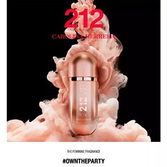 212 Vip Rose De Carolina Herrera Eau De Parfum Feminino - Beauty Chic