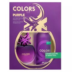 Benetton Colors Purple Kit - EDT 80ml + Desodorante - comprar online