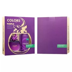 Benetton Colors Purple Kit - EDT 80ml + Desodorante
