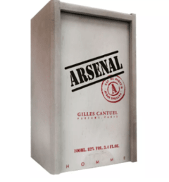 Arsenal Platinum Masculino de Gilles Cantuel Eau de Parfum